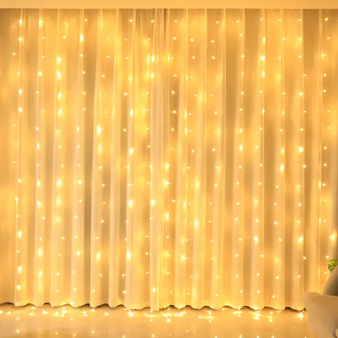 Cortina de luces LED — foto del anuncio del proveedor